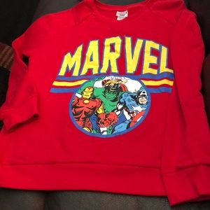 Marvel avengers crew neck
